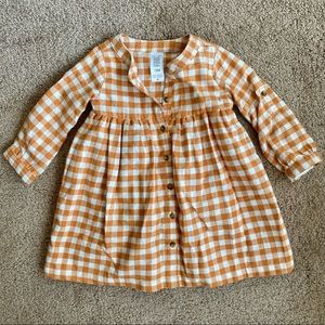 Gingham Toddler Dress